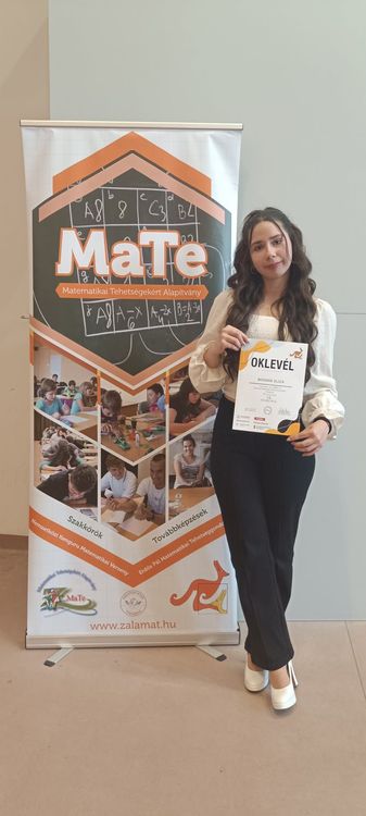 Országos siker a matematika versenyen