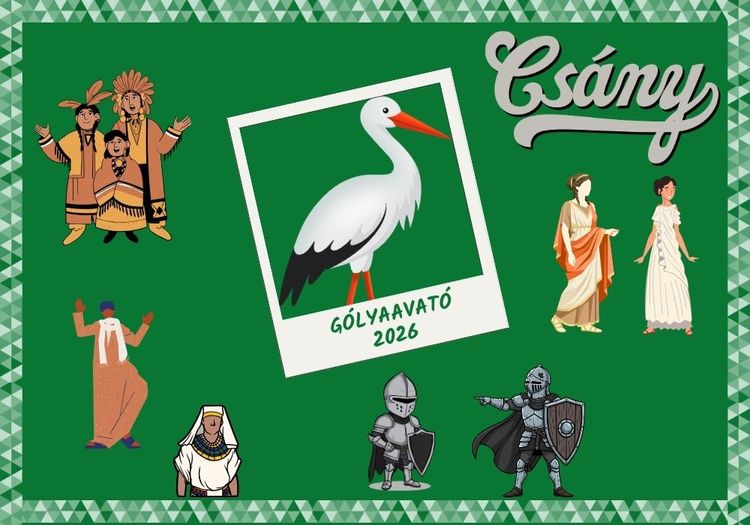 Gólyaavató a Csányban