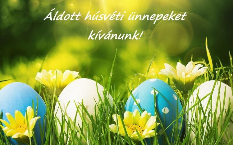 Áldott húsvéti ünnepeket kívánunk! 