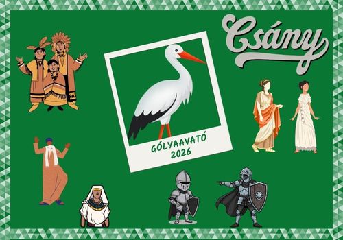 Gólyaavató a Csányban