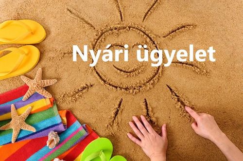 Nyári ügyeletei rend