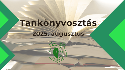 Tankönyvosztás 2025. augusztus